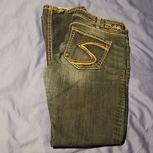 Silver Berkley straight jeans